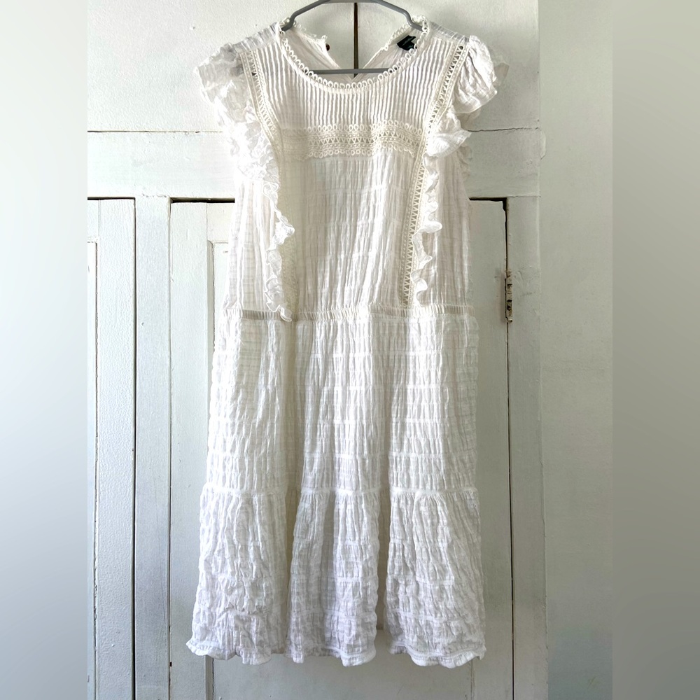 White summer dress